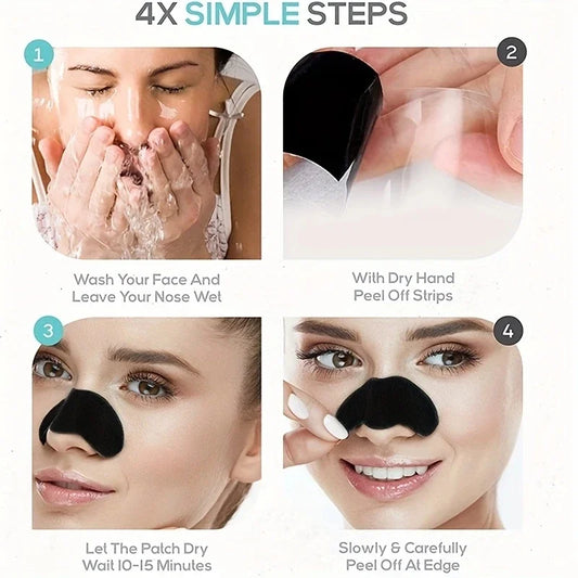 10–50 nose strips for blackhead removal and deep pore cleansing