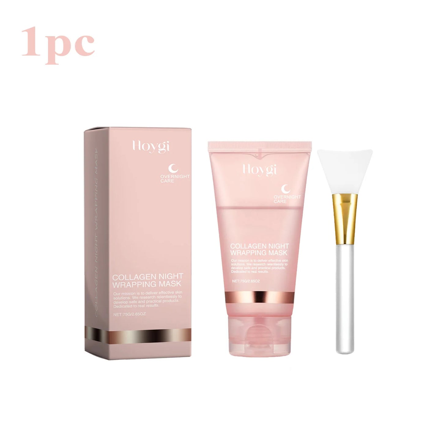 Collagen Overnight Peel-Off Mask – Deep Hydration & Night Care Skincare Set
