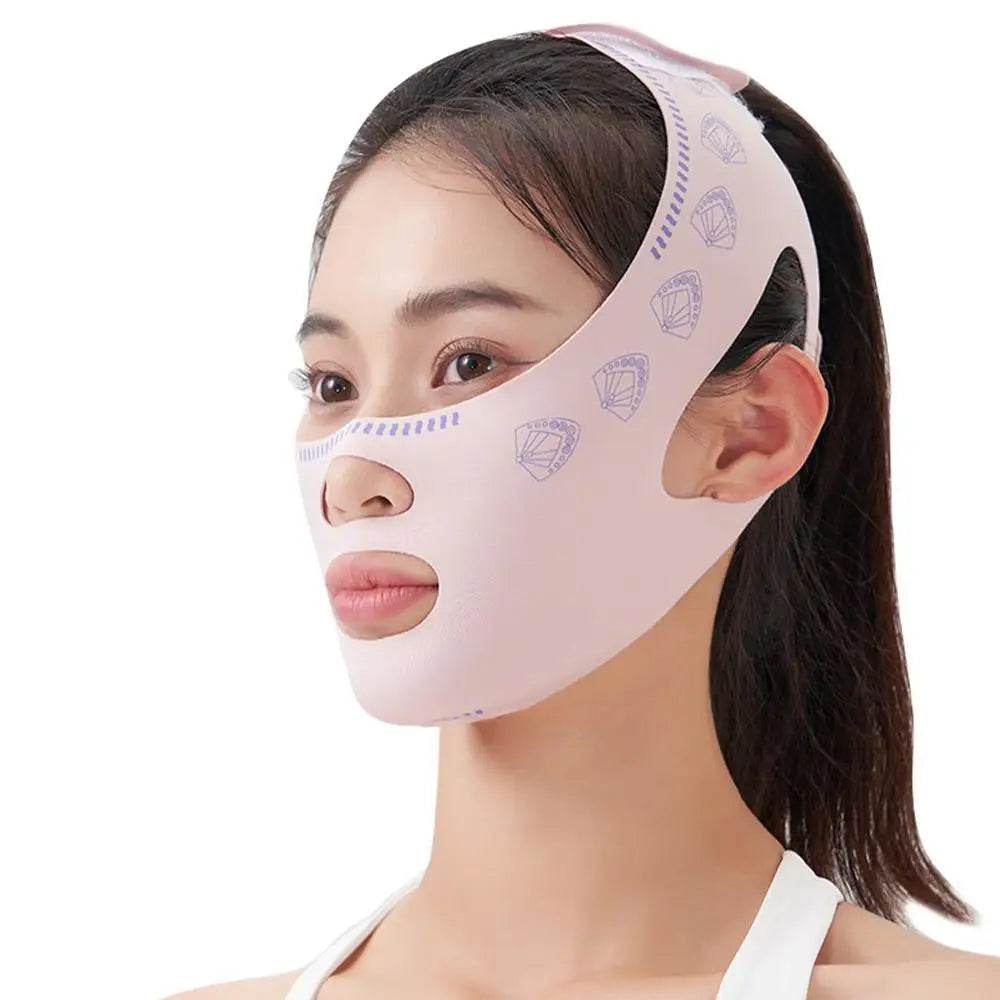 Chin and cheek slimming band for V-line lifting and anti-wrinkle care