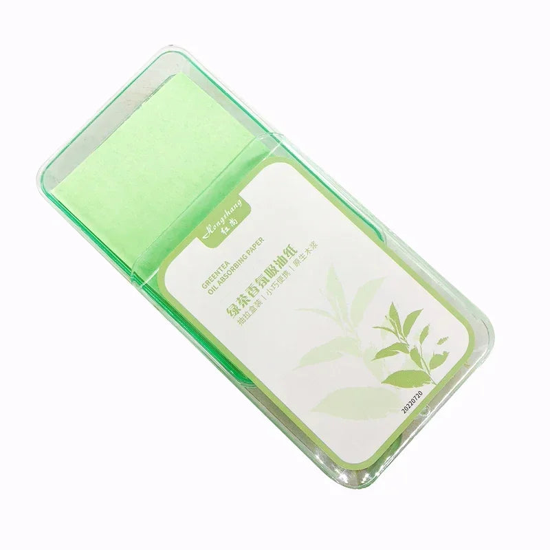 300 oil-absorbing face sheets for summer oil control and makeup touch-ups.