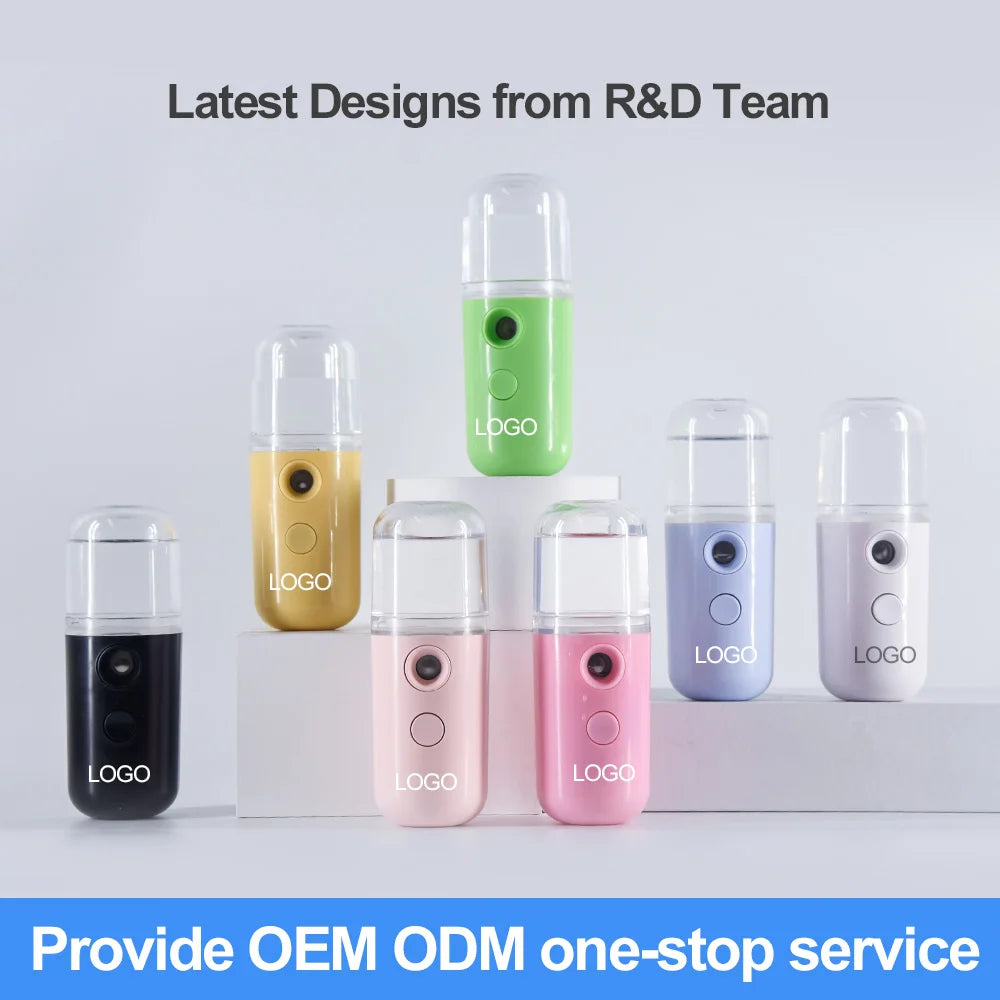 Mini Facial Humidifier – USB Rechargeable & Skin-Friendly